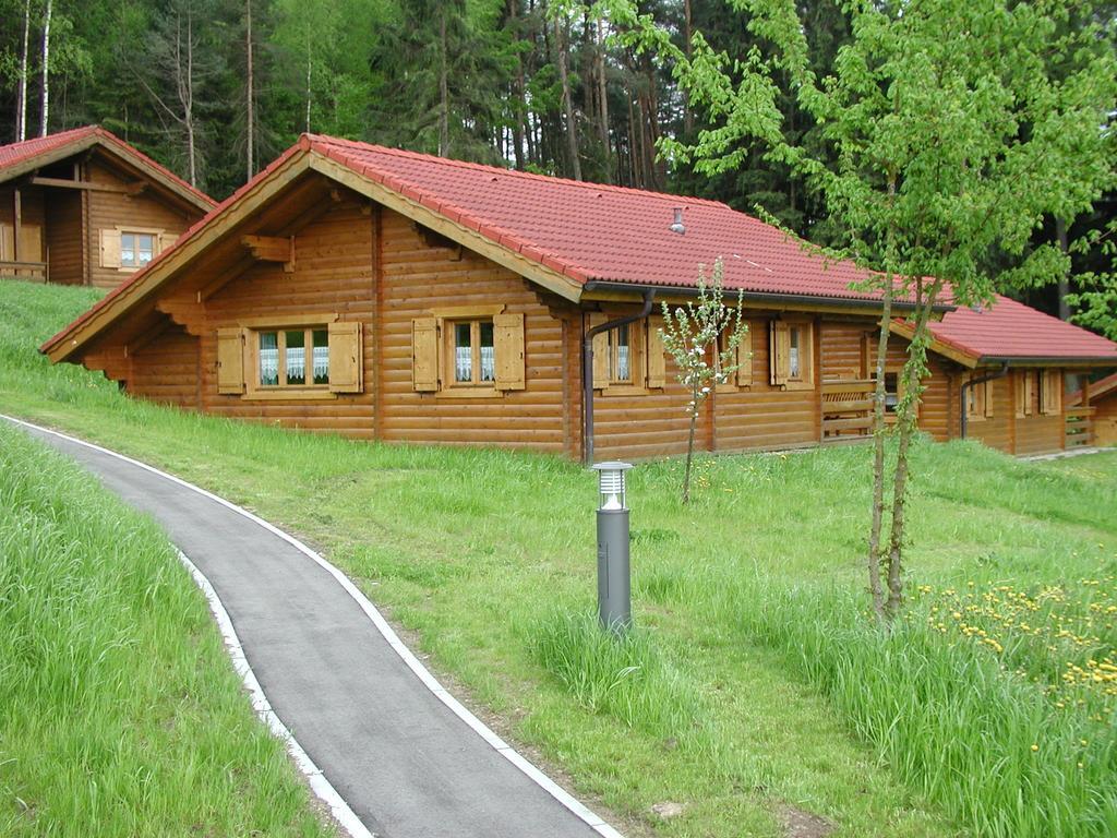 Blockhaus Bayerischer Wald Stamsried Exteriör bild