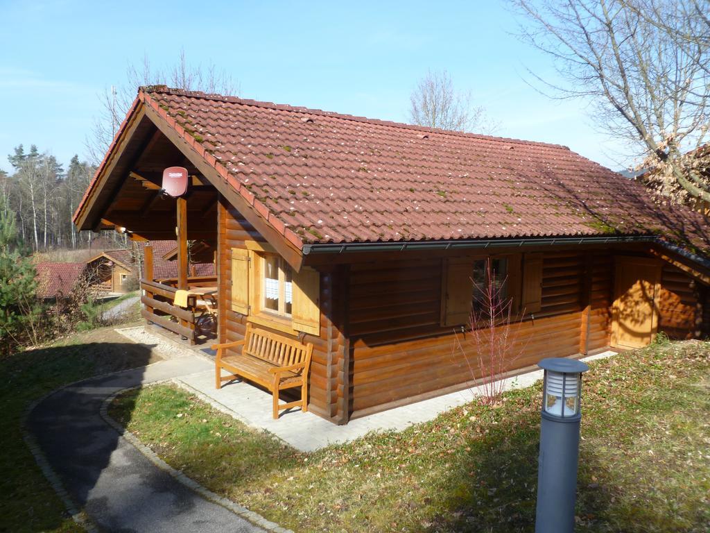 Blockhaus Bayerischer Wald Stamsried Exteriör bild